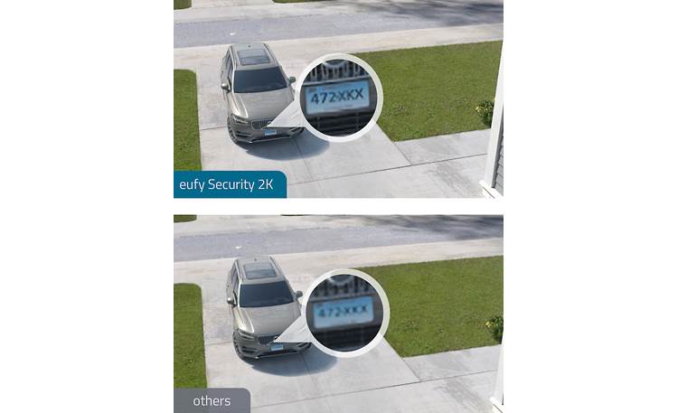 eufy Security Floodlight Cam 2 Captures 2K video