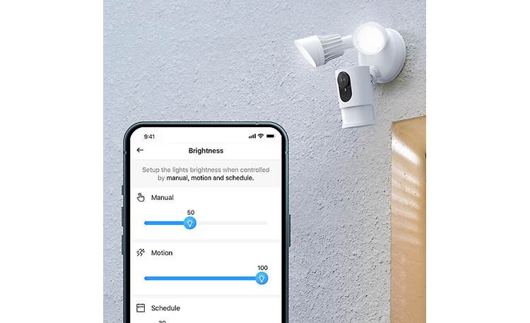 eufy Security Floodlight Cam 2 Flexible app control