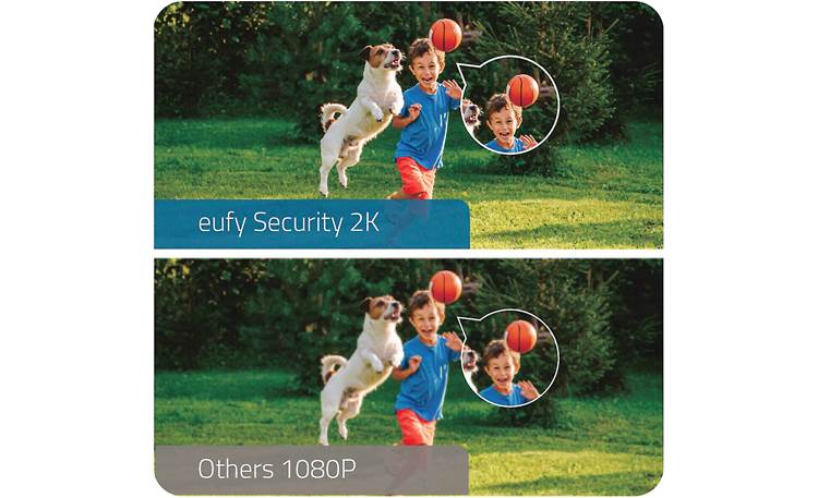 eufy Security Solo OutdoorCam C24 Records vivid, clear 2K video