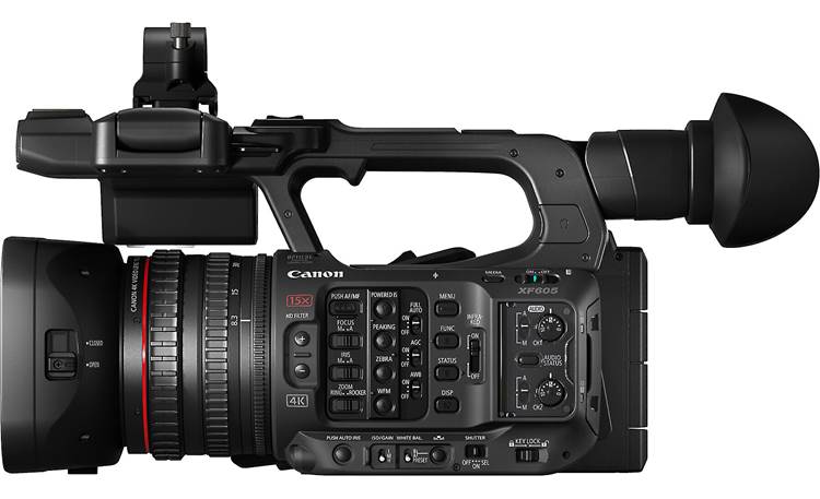 Canon XF605 Side (left)
