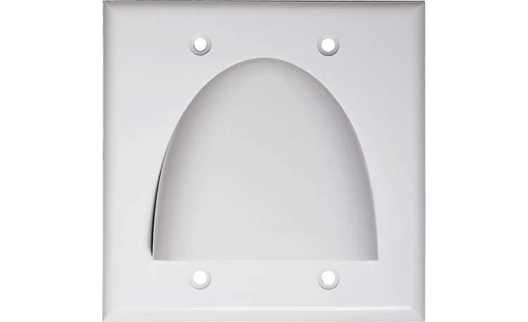 OSD Pass-through Wall Plate Front cable opening