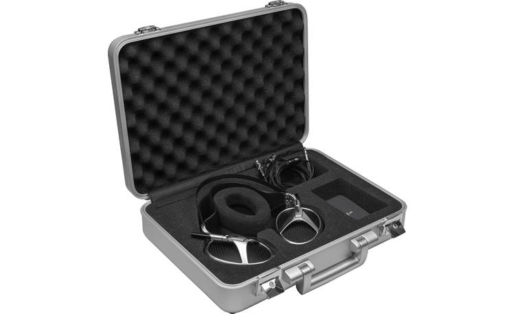 Meze Audio Elite Arrives packed in a heavy-duty travel case