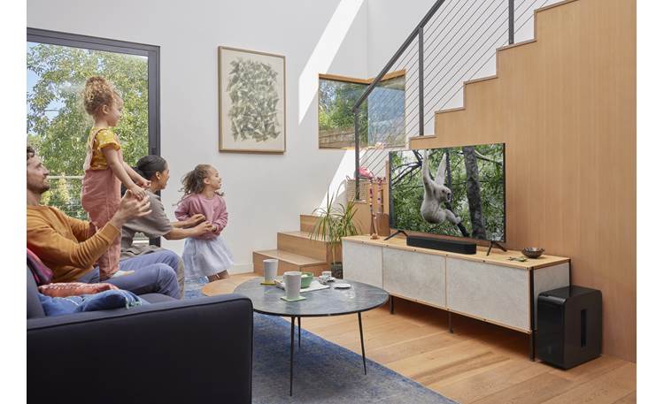 Sonos Beam (Gen 2) Add a Sonos Sub and a pair of One SLs for a full home theater system (both sold separately)