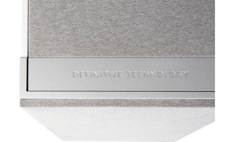 Definitive Technology Demand Series D11 Aluminum front baffle with engraved branding