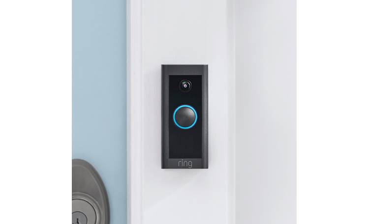 Ring Video Doorbell Wired Built-in speaker and microphone with noise cancellation for two-way talk