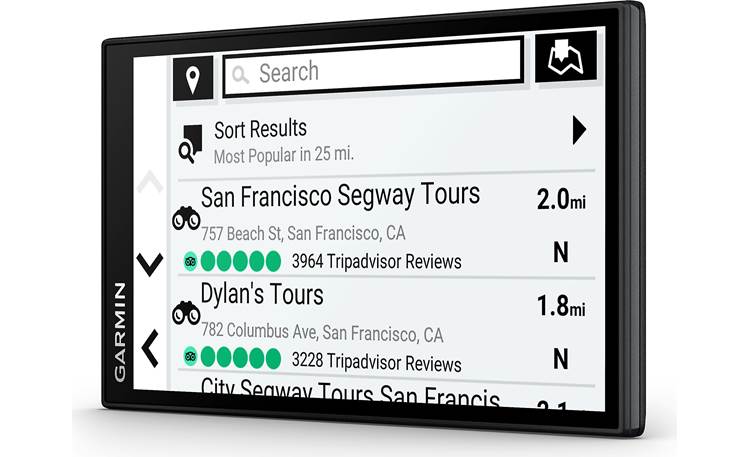 Garmin DriveSmart™ 66 Tripadvisor reviews and ratings help you choose restaurants, hotels, and attractions