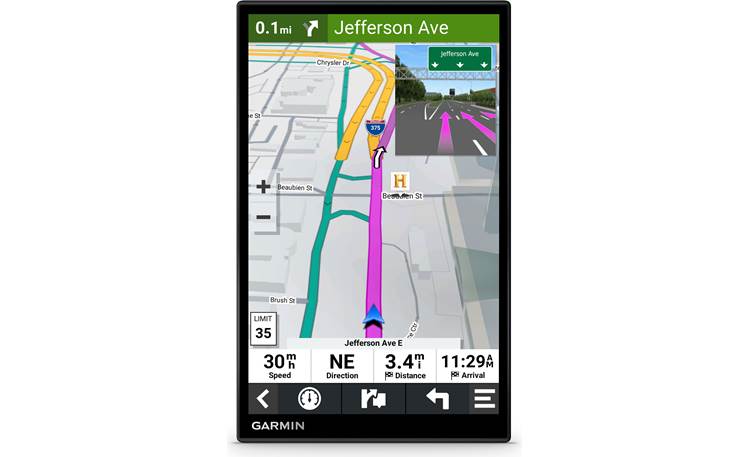 Garmin DriveSmart™ 86 Need a different view? Check out the screen in vertical orientation