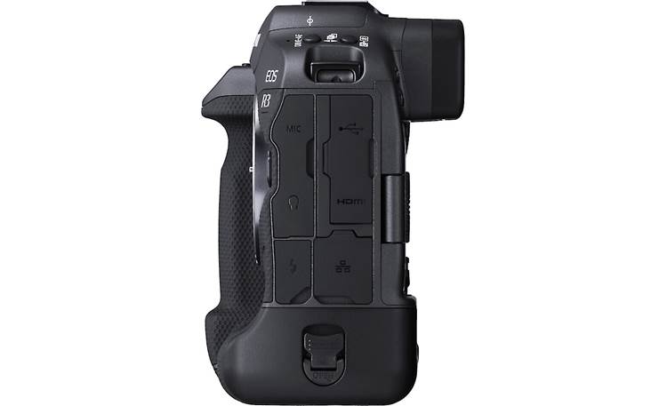 Canon EOS R3 (no lens included) Side-panel connections