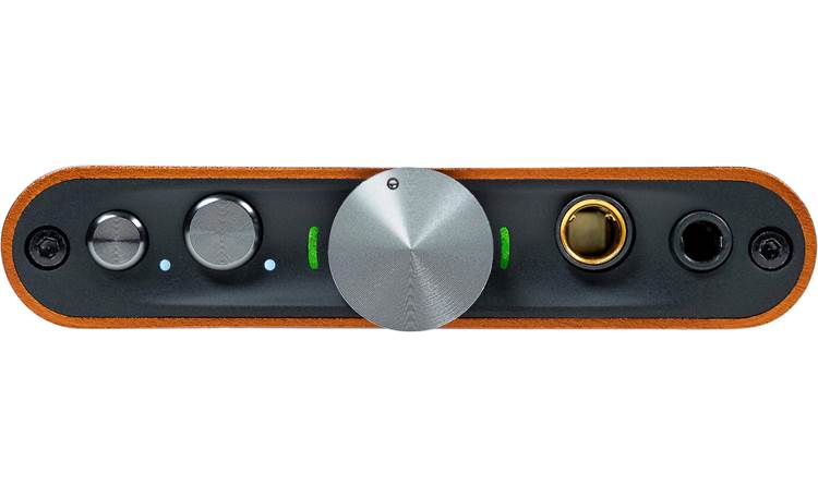 iFi Audio hip-dac2 Front-panel headphone outputs and controls