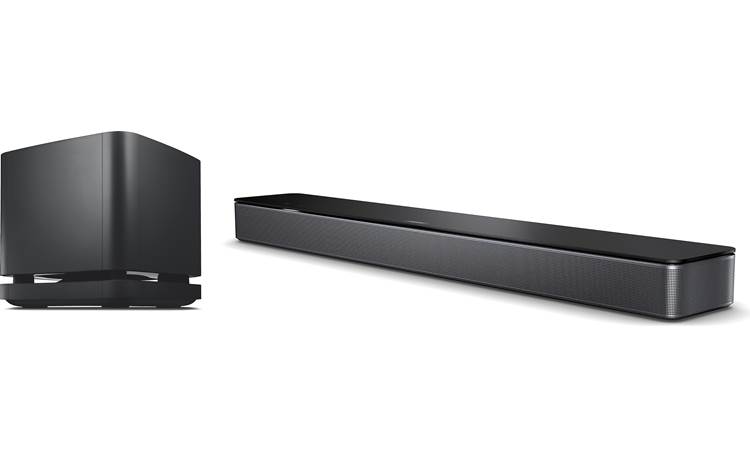 Bose Smart Soundbar 300 + Bass Module 500 sound bar and subwoofer system with Wi-Fi®, Bluetooth®, and at Crutchfield