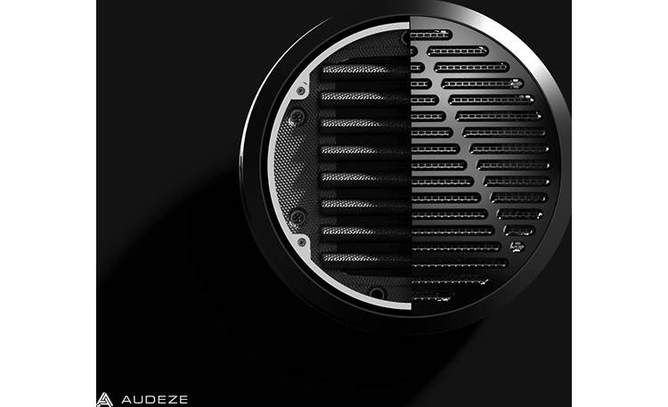 Audeze LCD-5 A look inside at the patent-pending parallel voice-coil pattern 