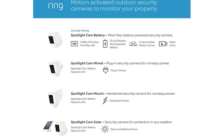 Ring Spotlight Cam Battery Other