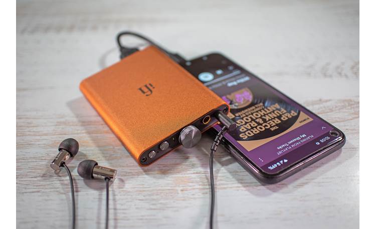 iFi Audio hip-dac2 Connects to your phone (USB-C cable included, other adapters sold separately)