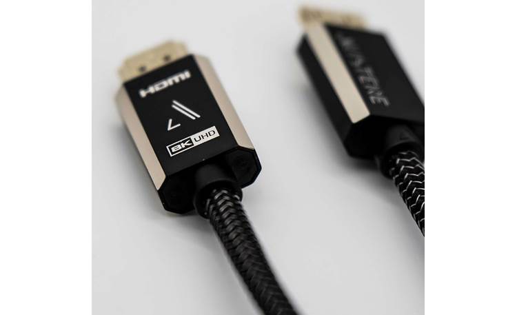 Austere VII Series 8K HDMI Cable Gold plating on contacts resists corrosion, eliminates resistance build-up, and increases signal reliability
