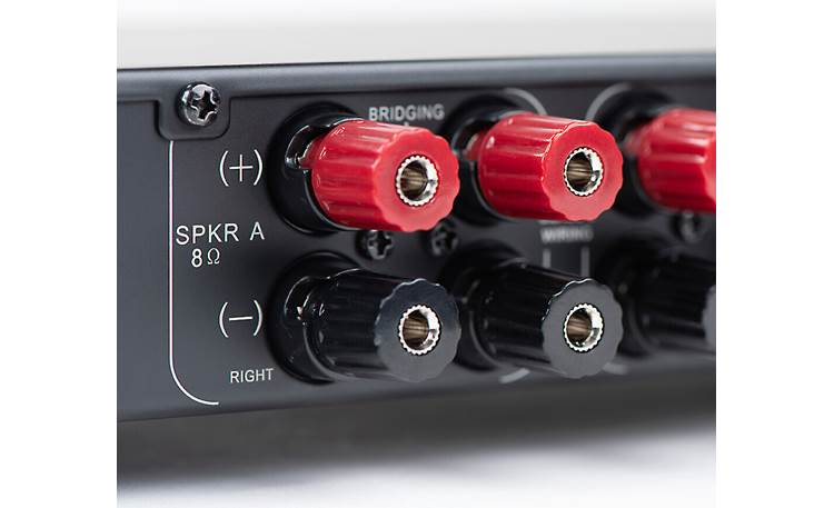 OSD XMP100 The speaker terminals on the XMP100 can accept bare wire or banana plugs