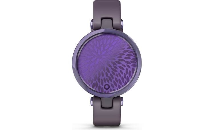 Garmin Lily (Sport Edition, Midnight Orchid, deep orchid silicone ...