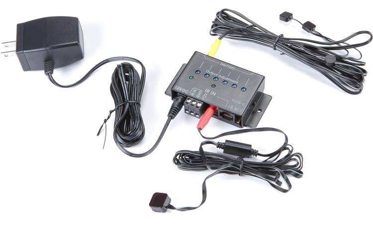Vanguard Dynamics IR HUB-6 KIT This kit includes everything you need to control A/V gear behind a cabinet door