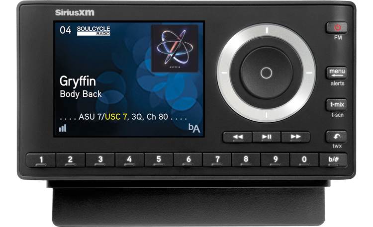 Car Dash Console Adhesive & Screw Mount for Sirius XM Satellite Radio 