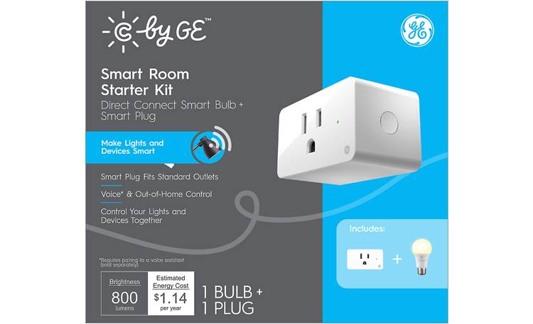 C by GE Smart Plug and Soft White A19 Bulb Bundle Other