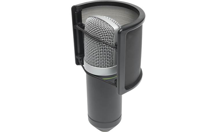 Mackie EM-91CU Shown with Mackie pop filter, not included