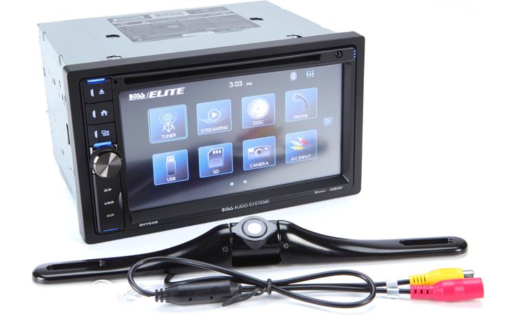 Touch Screen Digital Monitor 6.2 In-Dash Video & Multimedia Unit BOSS BV9349B Double Din 