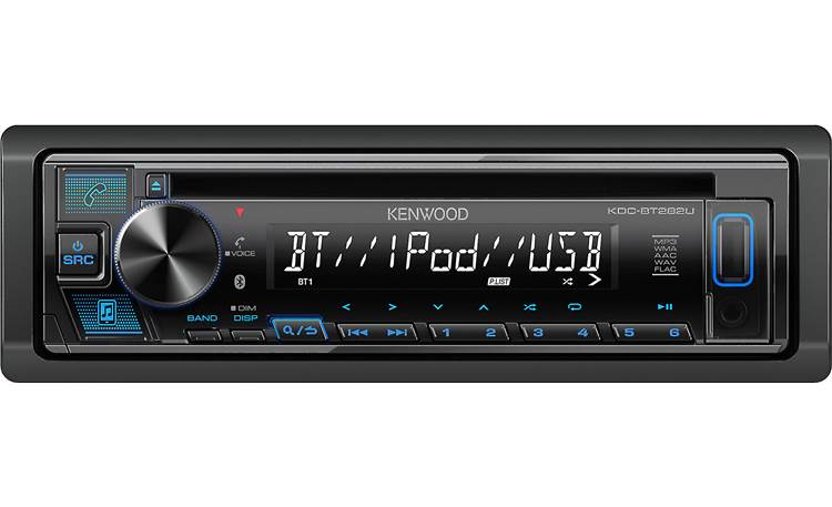 Kenwood KDC-BT282U Bring your digital library or stream your music from your favorite service