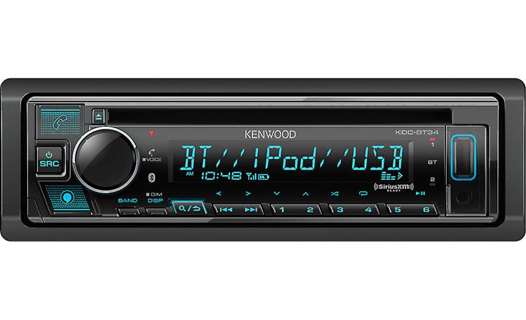 Kenwood KDC-BT34 Call upon Alexa to access entertainment and info while you're on the road