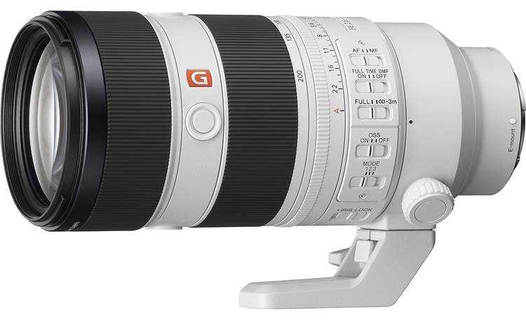Sony FE 70-200mm f/2.8 GM OSS II Shown with included lens hood removed