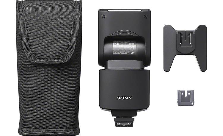 Sony HVL-F46RM Includes carrying case and mini-stand
