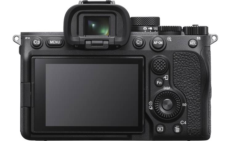 Sony Alpha a7 IV Zoom Lens Kit Rear-panel controls and display