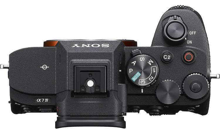 Sony Alpha a7 IV Zoom Lens Kit Top-panel controls