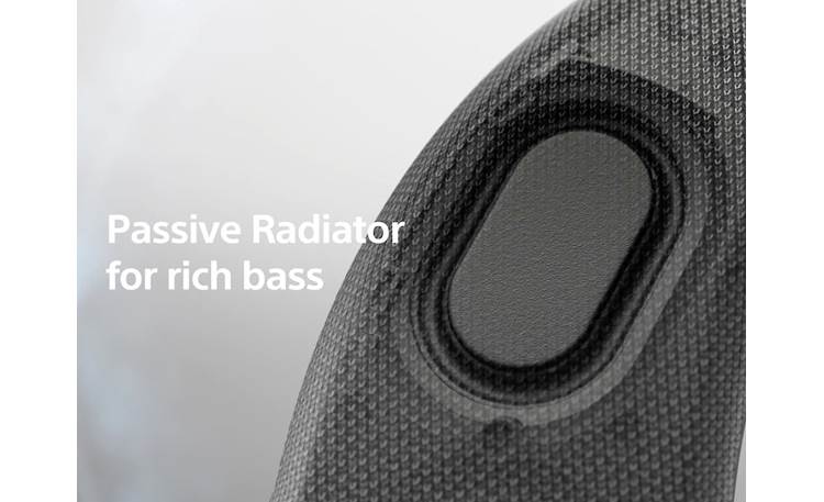 Sony SRS-NS7 Two passive radiators