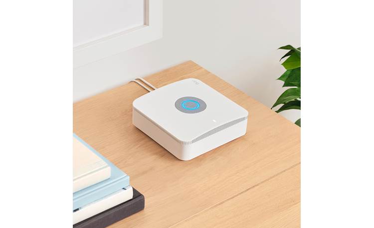 Ring Alarm Pro Base Station Connects to your modem via Ethernet cable