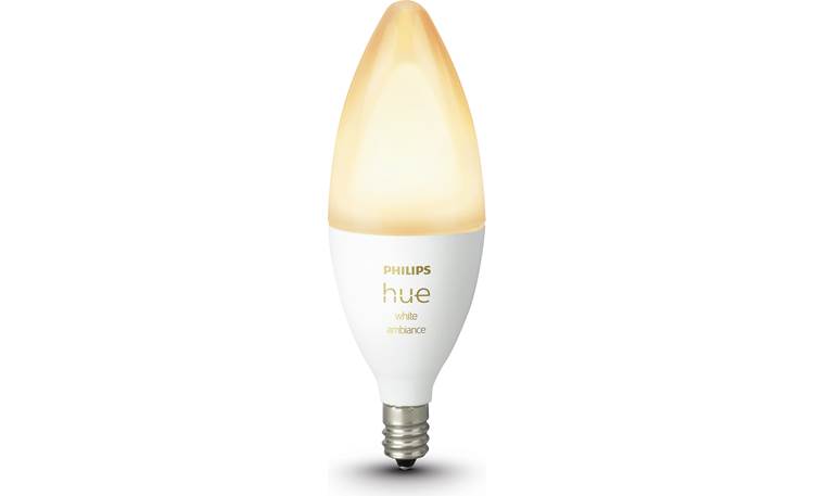Philips Hue White Ambiance E12 Bulb Front