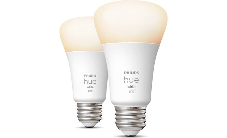 hold Sammentræf brug Philips Hue White A19 Bulb (1100 lumens) (2-pack) Dimmable smart LED light  bulb with Bluetooth® at Crutchfield