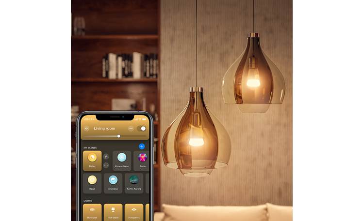 Philips Hue A19 White Ambiance Bulb (1100 lumens) Easy app control