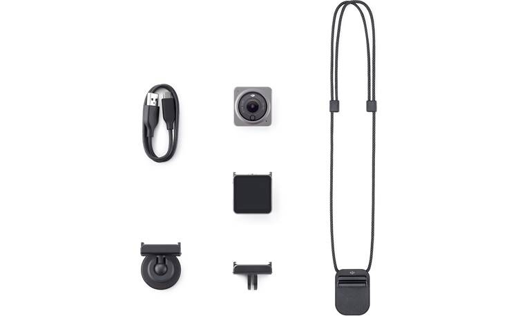 DJI Action 2 Dual Screen Combo 4K Ultra HD action camera with Wi-Fi®,  Bluetooth®, and front touchscreen module at Crutchfield