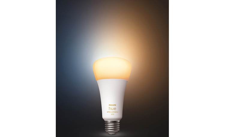 Philips Hue A21 White Ambiance Bulb (1600 lumens) Find the right shade of white light for every mood
