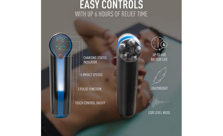 njoie nforce percussion massage gun