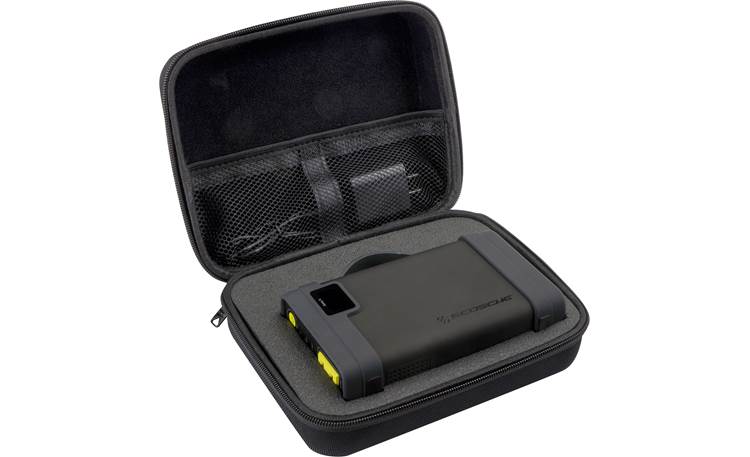 Scosche PowerUp 32K The power bank's protective case lets you tuck it away with your gear