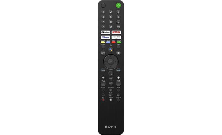 Sony KD-43X85J Remote has built-in Google Assistant