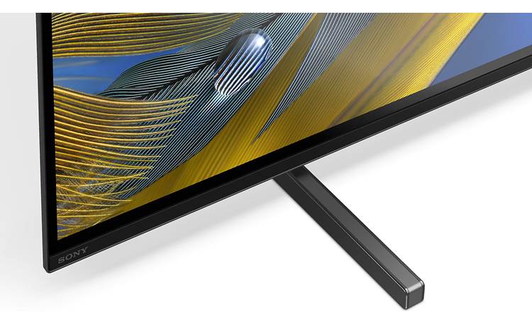 Sony BRAVIA XR-77A80J 3-way multi-position stand (close-up)