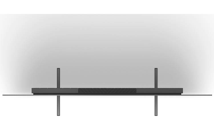 Sony BRAVIA XR-77A80J Stand in its narrowest position (top)
