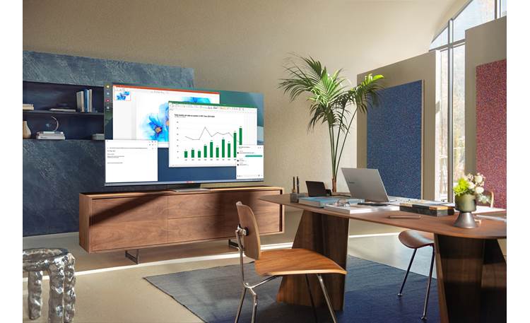 Samsung QN75QN800A TV can be used as a monitor, making it a great addition to your office
