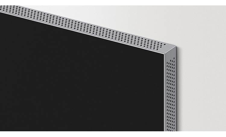 Samsung QN65QN900A Speakers built into the edge of the TV help track sounds as they move across the screen