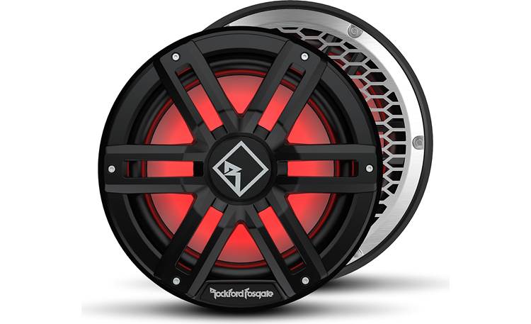 Rockford Fosgate M2D4-12IB Choose your look with multiple colors and two included grilles