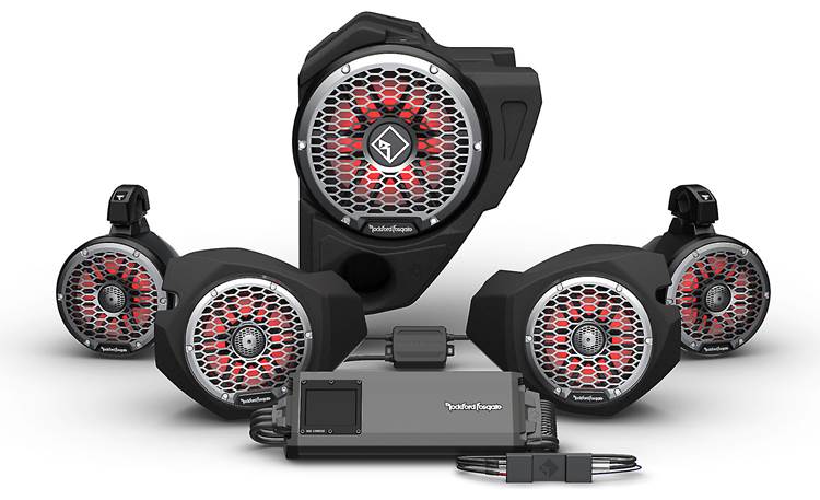 Rockford Fosgate RZR14RC-STG5 Built for max performance and tough enough for trail duty
