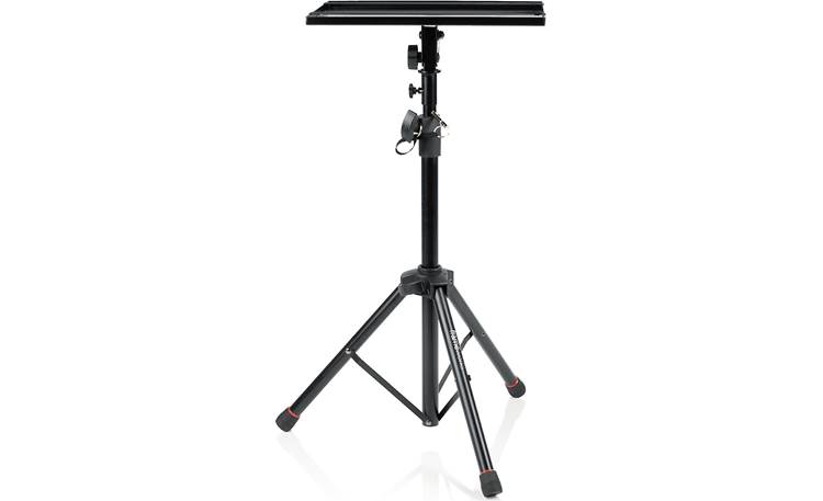 Gator Frameworks Laptop and Projector Stand Tripod design provides a stable base for your equipment
