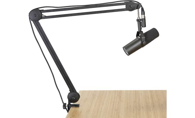 Gator Frameworks Desktop Mic Boom Stand Stand makes getting your mic in the right position simple