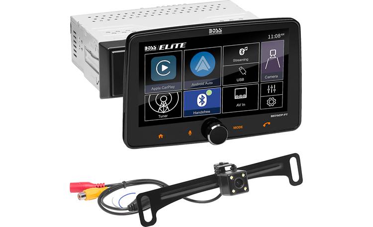 Boss BE7ACP-CFT Package Backup cam included